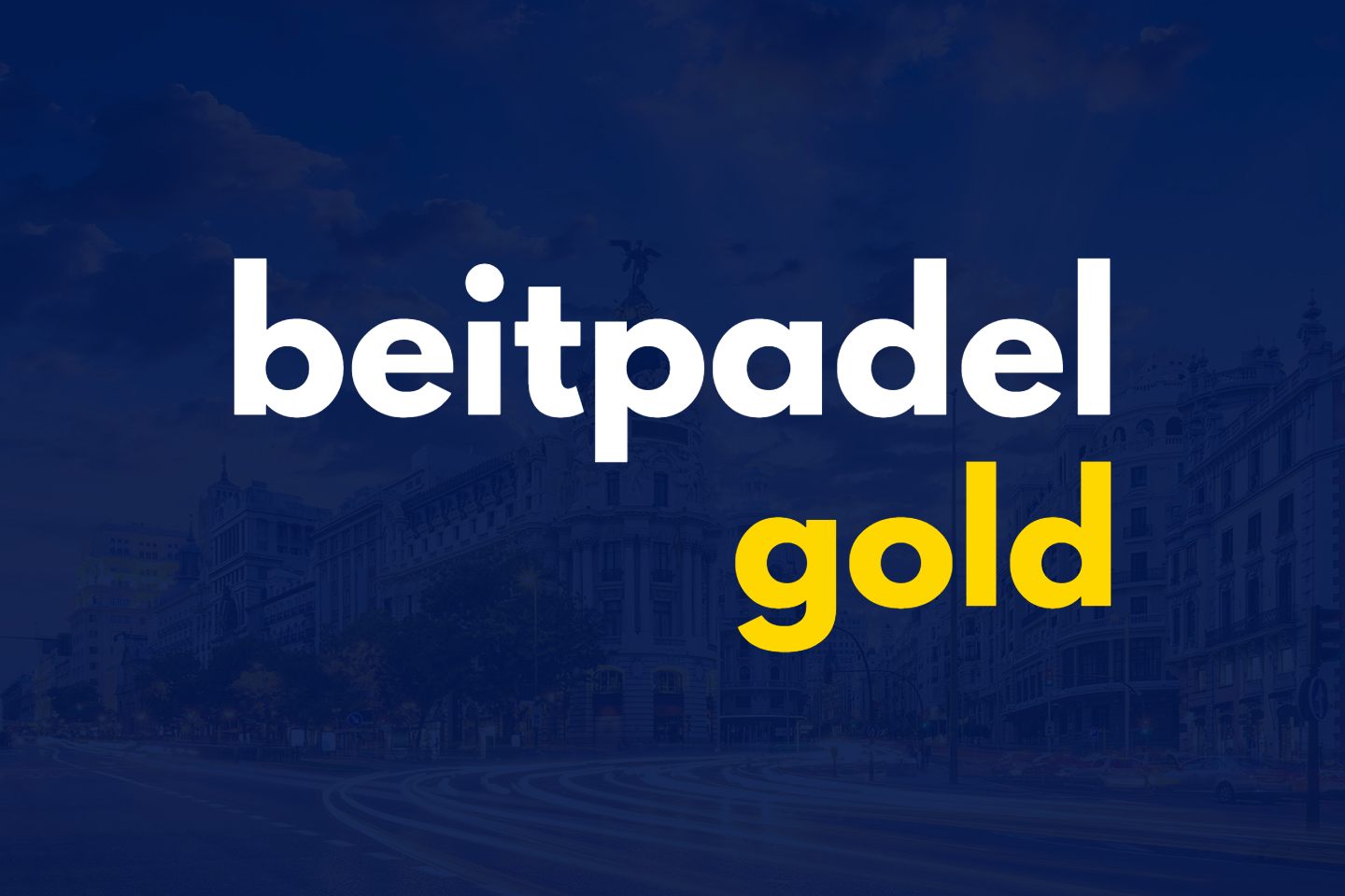 Beitpadel gold padel experience